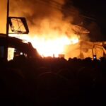 Kebakaran Terjadi di Ruteng: Diduga Berawal dari Warung, Sejumlah Bangunan Hangus Dilalap Api