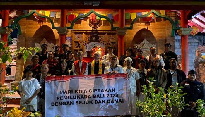 Umbul Mantra Nusantara Untuk Kedamaian Dunia Dan Suksesnya Pilkada Serentak 2024 Di Bali