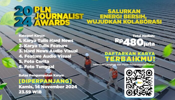 Tingginya Antusiasme, PLN Perpanjang Waktu Pendaftaran Journalist Award 2024