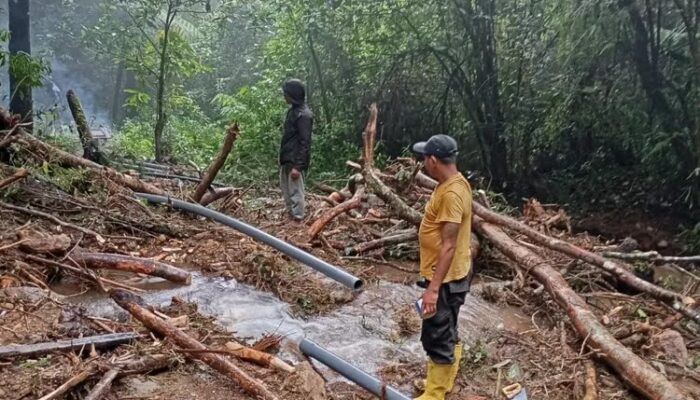 Hujan Deras Rusak Jaringan Pipa, Pasokan Air di Manggarai Terganggu