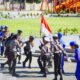 Bupati Manggarai Hadiri Upacara HUT Bhayangkara ke-79