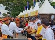 Pemkab Manggarai Gelar Ritus Adat Sambut Peserta Tour de EnTeTe