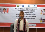 Lantik Pengurus TP PKK Manggarai, Bupati Hery Nabit Soroti Angka Kematian Ibu dan Anak