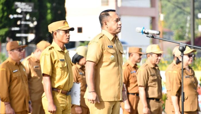 Apel Perdana, Bupati Hery Nabit Ingatkan ASN: Efisiensi Anggaran dan Kepercayaan Publik Harga Mati