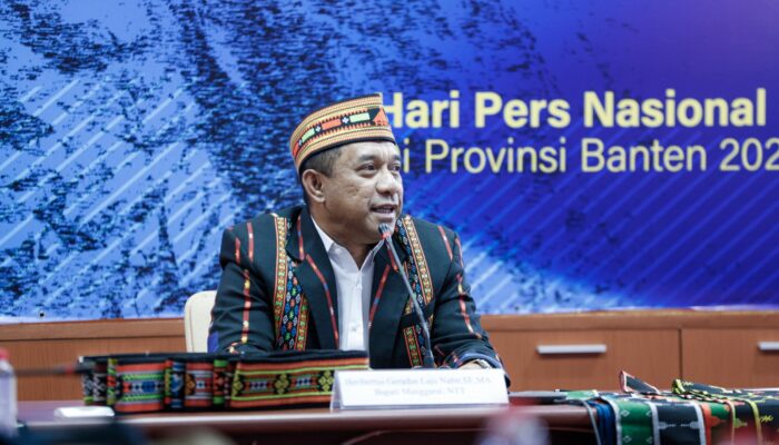 Bupati Manggarai Terima Anugerah Kebudayaan PWI Pusat 2026