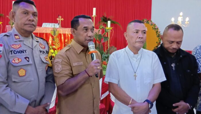 Bupati Manggarai Hadiri Rapat Pemantapan Prosesi Jumat Agung Paskah 2026