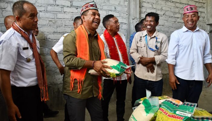 Dukung Komitmen Desa Berdaya, Bupati Manggarai Luncurkan Beras Kemasan Premium “Molas Manggarai”