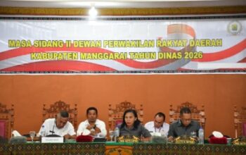 Sidang Paripurna DPRD, Pemkab Manggarai Tegaskan Komitmen Dorong Investasi dan Industri
