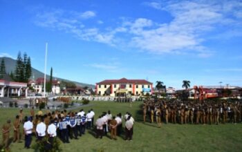 Bupati Manggarai Dorong Optimalisasi Lahan Pemerintah Lewat Kerja Bakti ASN