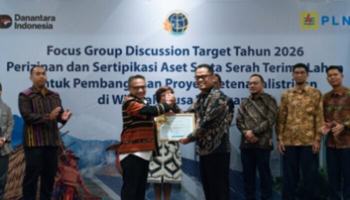 FGD di Mataram, Kantah Manggarai Paparkan Capaian Pengadaan Tanah PLTP Ulumbu 5-6