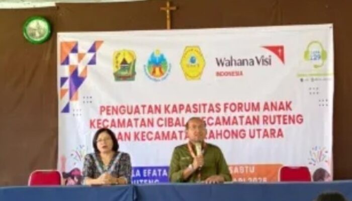 Forum Anak Ruteng, Rahong Utara, dan Cibal Diperkuat Jadi Pelopor Perlindungan Anak