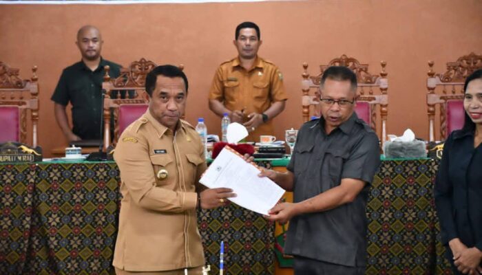 Dua Ranperda Disetujui Jadi Perda, Bupati Manggarai Apresiasi Sinergi DPRD