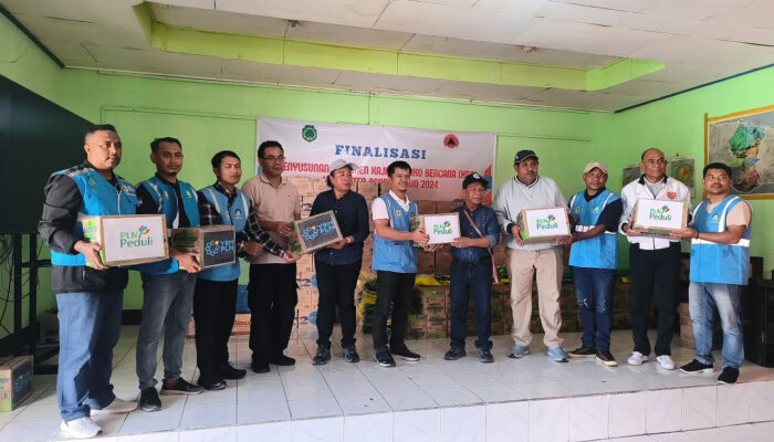 Peduli Pascagempa Flores, PLN Salurkan Ratusan Paket Sembako ke Ngada