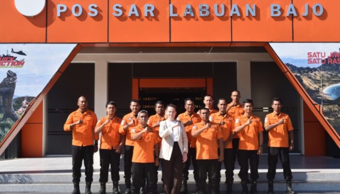 Kedutaan Besar Inggris Kunjungi Pos SAR Manggarai Barat, Perkuat Koordinasi Penanganan Darurat Wisatawan Asing