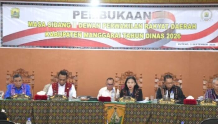 Sidang Paripurna DPRD Manggarai Jadi Momentum Perpisahan dengan Plt. Sekda Lambertus Paput