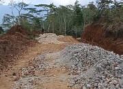 Jalan Nceang- Lopa Dibangun, Warga Golo Leda Apresiasi Pemkab Manggarai Timur