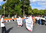 Hery Nabit dan Fabianus Abu Jalan Sehat Bersama Anak-anak dalam Peringatan HAN ke-42